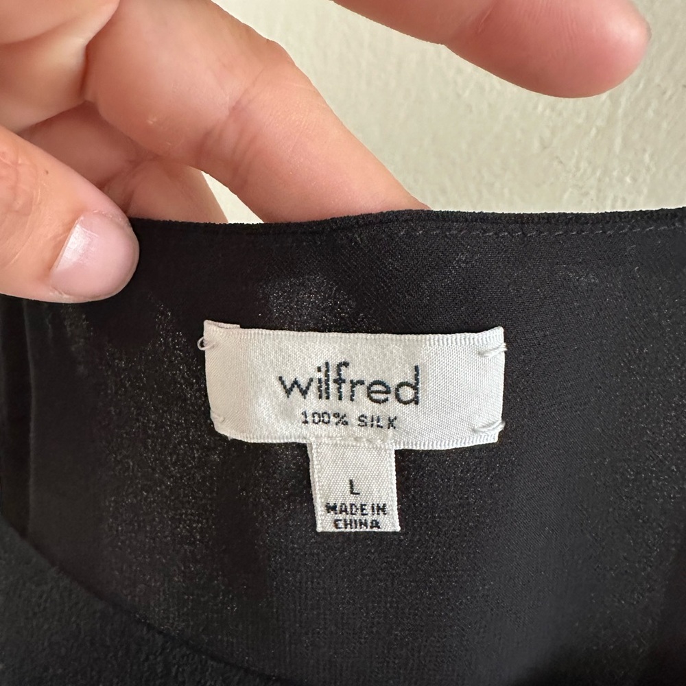Wilfred 100% Silk Rians Blouse - Picture 6 of 6